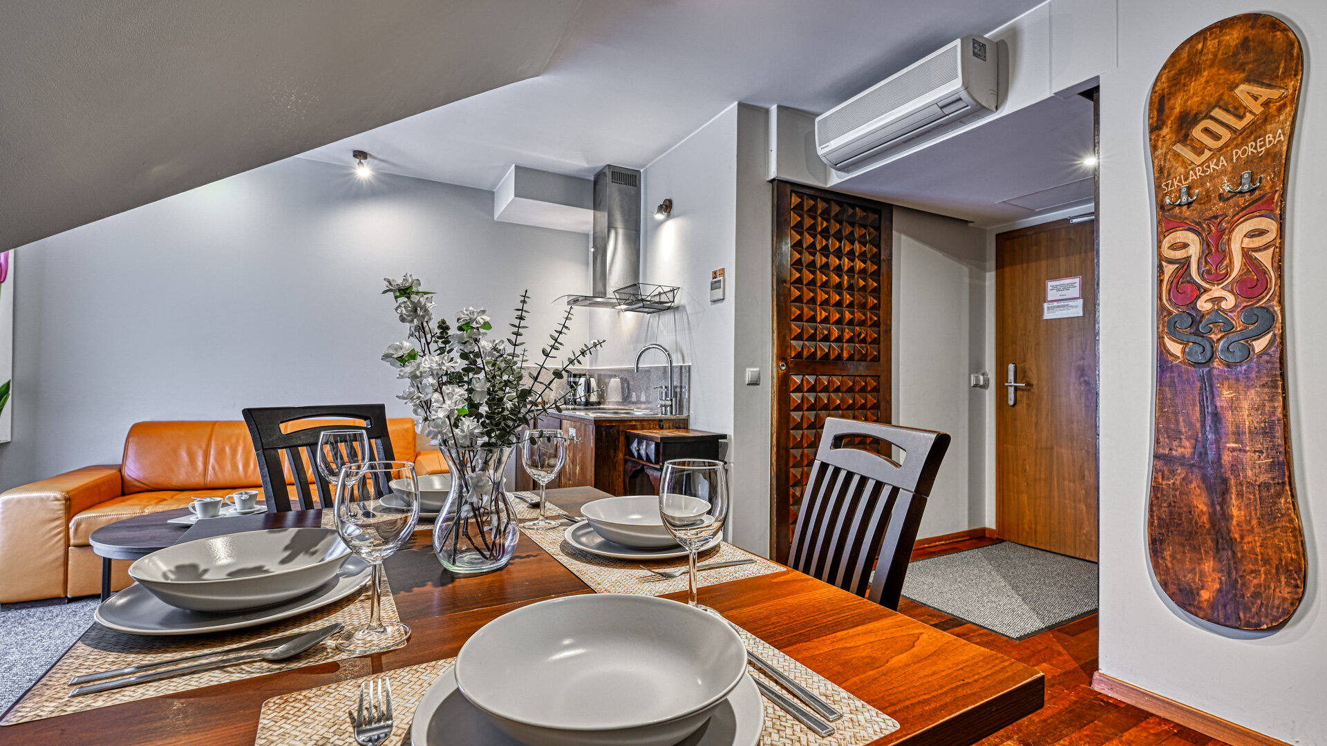 Apartament dwupoziomowy 