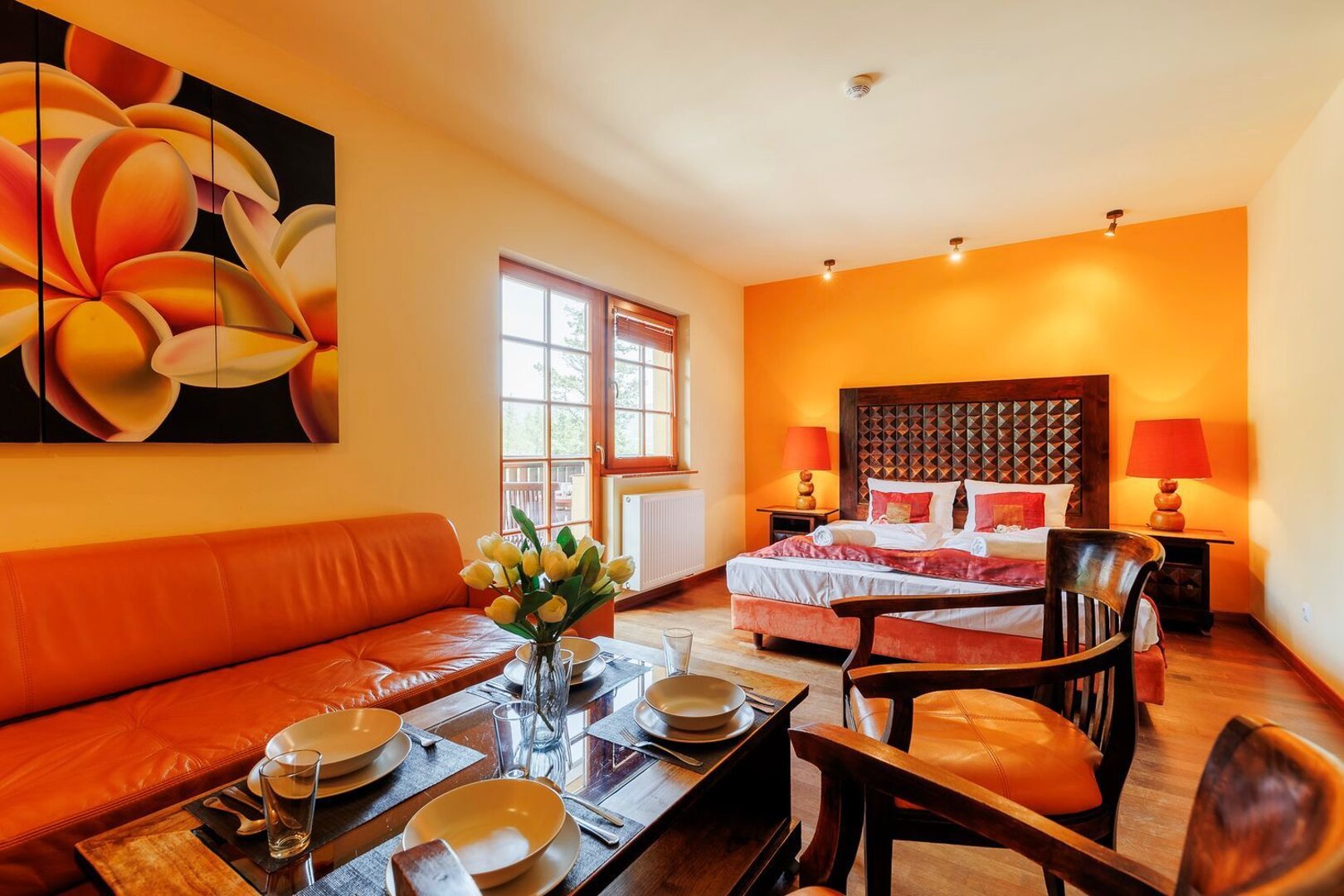 Apartament z balkonem 