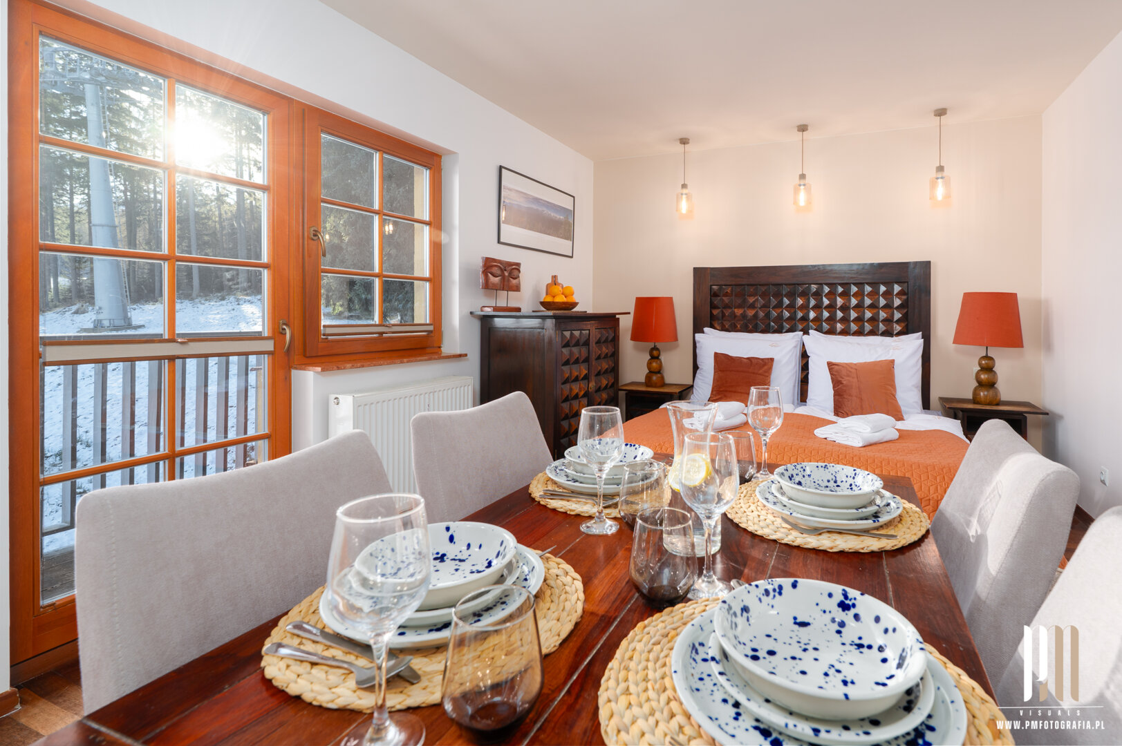 Apartament Lola Deluxe z balkonem przy samym stoku